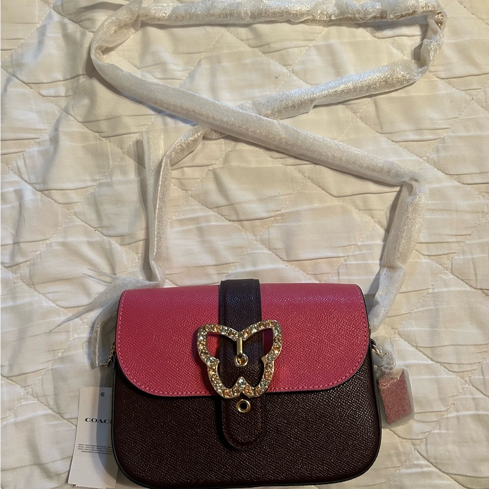 Coach Gemma Crossbody with butterfly buckle